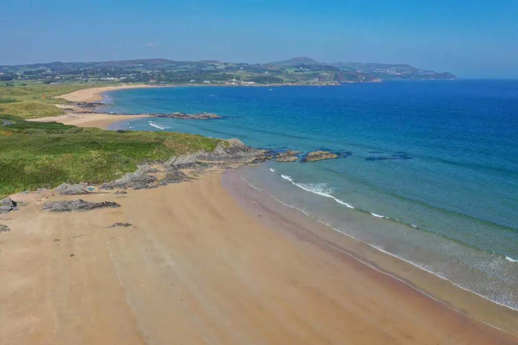 Culdaff beach in Inishowen, Donegal
